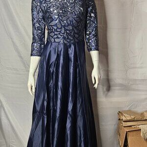 Stunning Faeriesty Dress - Navy Blue - Size S - NWOT